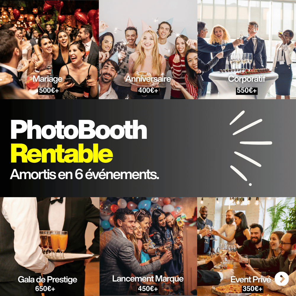 Borne PhotoBooth LumiPix Halolight