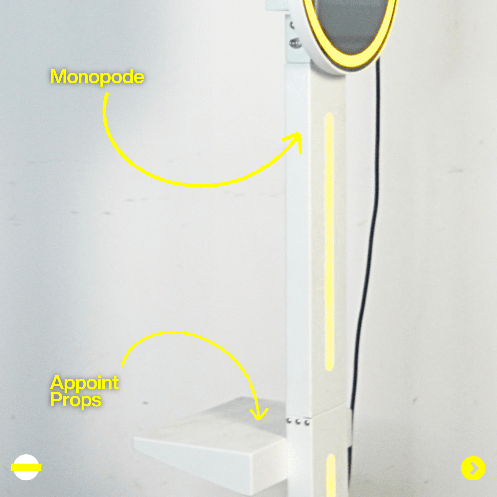 Borne PhotoBooth LumiPix Halolight