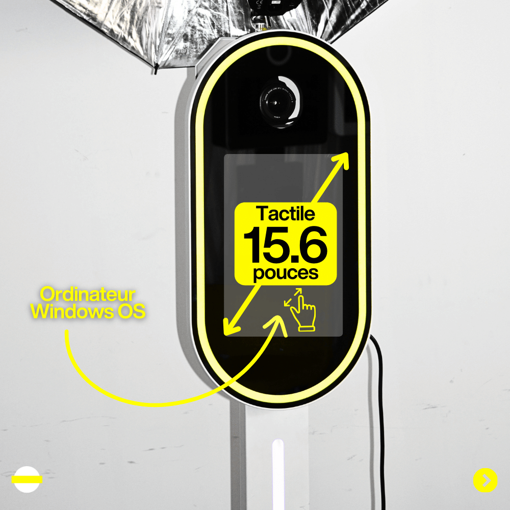 Borne PhotoBooth LumiPix Halolight