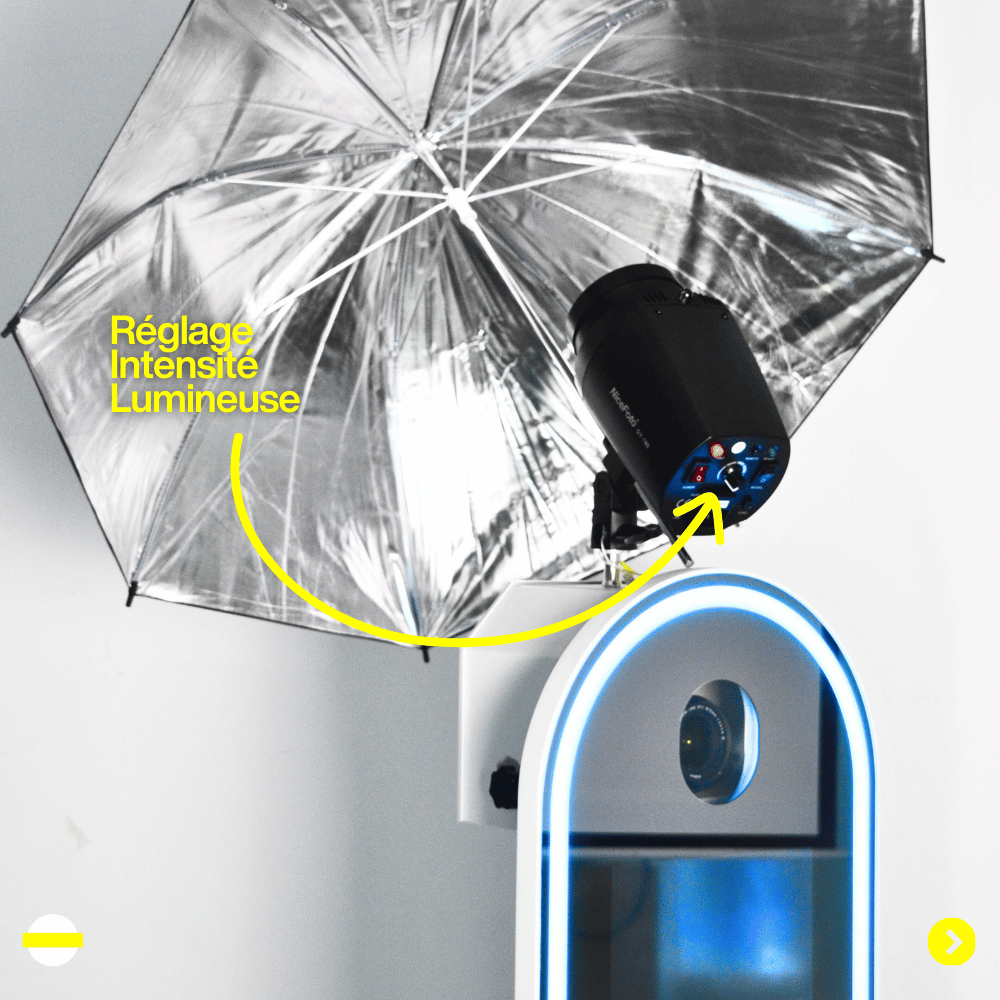 Borne PhotoBooth LumiPix Halolight